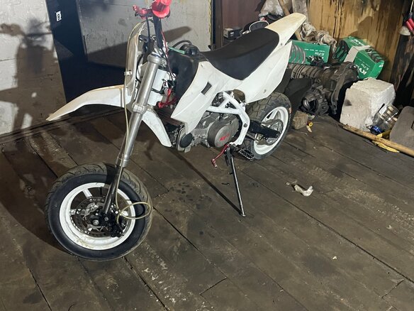 2020 Kayo Basic TT140, белый, 70000 рублей - вид 6