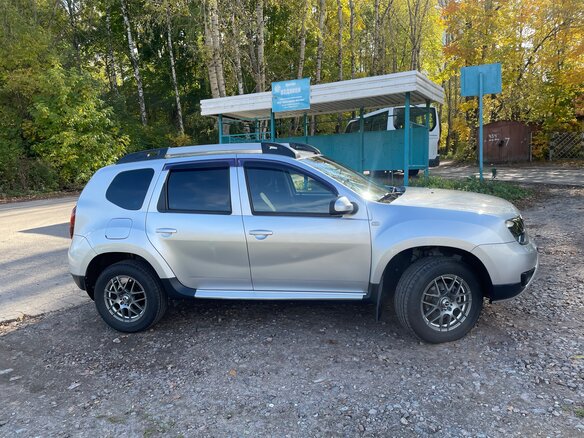 2015 Renault Duster I Рестайлинг, серебристый - вид 5