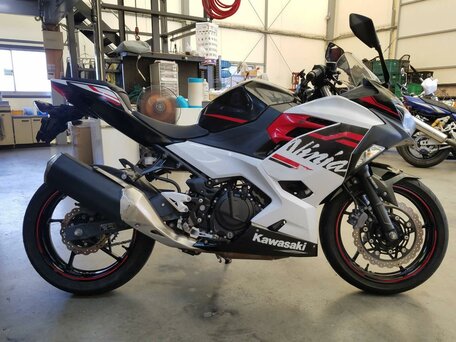 2019 Kawasaki Ninja 400, белый, 585000 рублей, вид 2