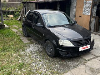 2010 Renault Logan I Рестайлинг, чёрный, 290000 рублей, вид 2