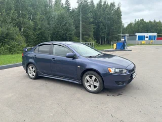 2007 Mitsubishi Lancer X, синий, 500000 рублей, вид 4