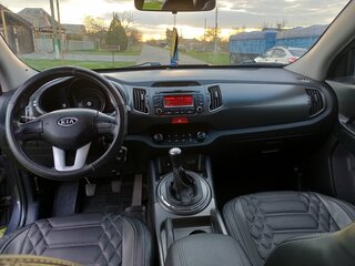 2010 Kia Sportage III, серый, 1180000 рублей, вид 5