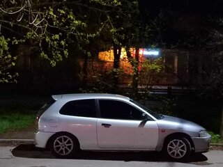 2002 Mitsubishi Colt V (CJ), серый, 150000 рублей, вид 4