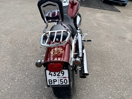 2010 Harley-Davidson Fat Bob, красный, 777000 рублей, вид 4