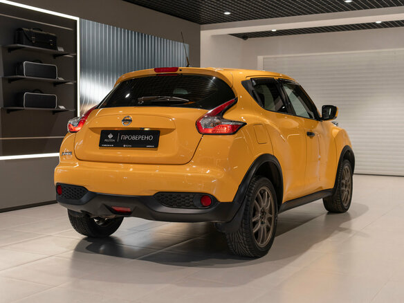 2015 Nissan Juke I Рестайлинг, жёлтый - вид 4