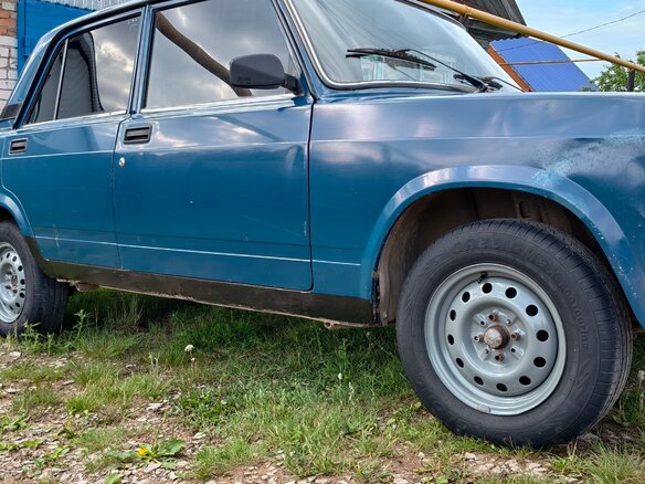 2009 Lada (ВАЗ) 2105, синий, 150000 рублей - вид 6