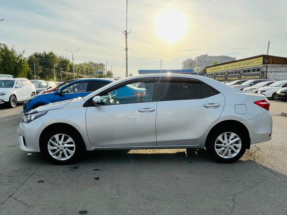 2014 Toyota Corolla XI (E160, E170, E180), серебристый - вид 9