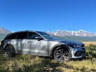2022 Mercedes-Benz C-Класс All-Terrain 220 d V (W206), серебристый, 3983000 рублей, вид 2