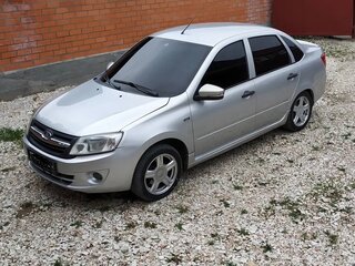 2012 Lada (ВАЗ) Granta I, серебристый, 300000 рублей, вид 1