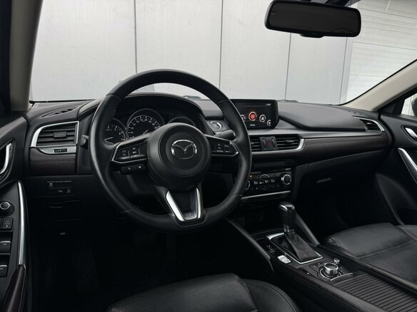 2016 Mazda 6 III (GJ) Рестайлинг, синий, 1750000 рублей - вид 5
