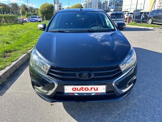 2021 Lada (ВАЗ) Vesta I, чёрный, 1450000 рублей, вид 1