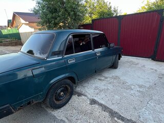 1998 Lada (ВАЗ) 2107, зелёный, 60000 рублей, вид 3