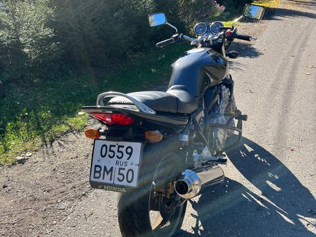 2008 Honda CB 400 Super Four, чёрный, 420000 рублей, вид 4