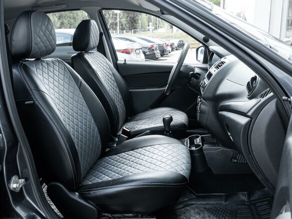 2020 Lada (ВАЗ) Granta I Рестайлинг, серый, 720000 рублей - вид 7