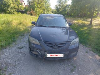 2008 Mazda 3 4-speed I (BK) Рестайлинг, чёрный, 350000 рублей, вид 1