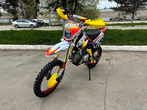2026 Kayo Evolution YX140EM, оранжевый