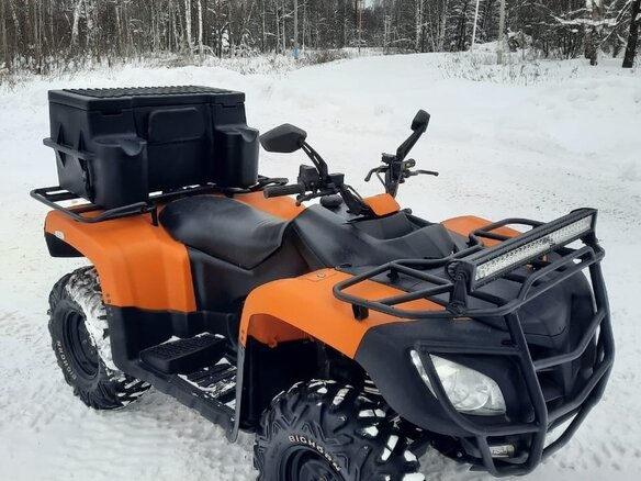 2013 Stels ATV-600, оранжевый, 560000 рублей
