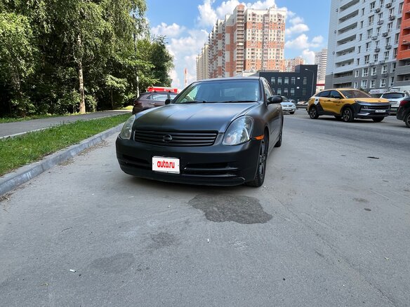2001 Nissan Skyline XI (V35), чёрный, 420000 рублей - вид 1