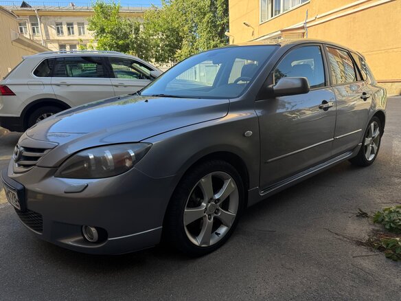2003 Mazda 3 I (BK), серый, 659000 рублей