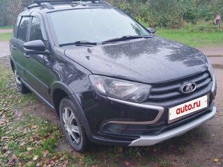 2022 Lada (ВАЗ) Granta Cross I Рестайлинг, чёрный, 720000 рублей, вид 2