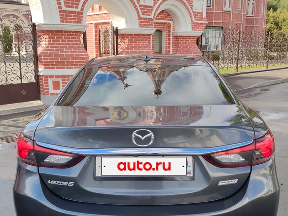 2016 Mazda 6 III (GJ) Рестайлинг, серый, 1600000 рублей - вид 10