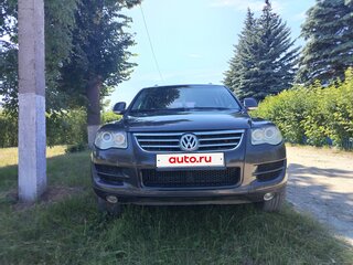 2008 Volkswagen Touareg I Рестайлинг, чёрный, 1050000 рублей, вид 1