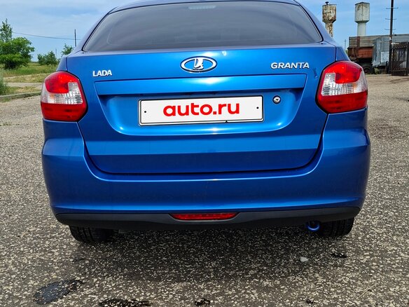 2016 Lada (ВАЗ) Granta I, синий, 570000 рублей - вид 2