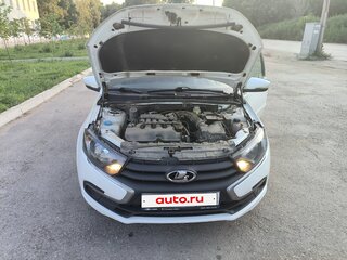 2019 Lada (ВАЗ) Granta I Рестайлинг, белый, 550000 рублей, вид 2