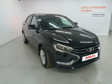 2024 Lada (ВАЗ) Vesta I Рестайлинг (NG), чёрный, 1285000 рублей, вид 1