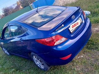 2013 Hyundai Solaris I, синий, 1100000 рублей, вид 4