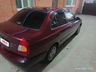 2008 Hyundai Accent ТагАЗ II, красный, 430000 рублей, вид 5