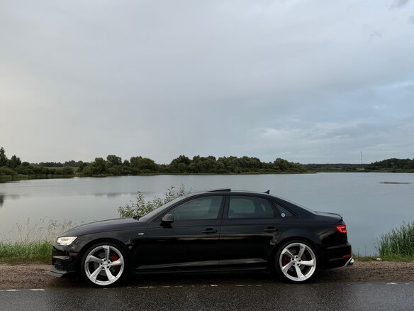2017 Audi A4 V (B9), чёрный, 3100000 рублей - вид 5