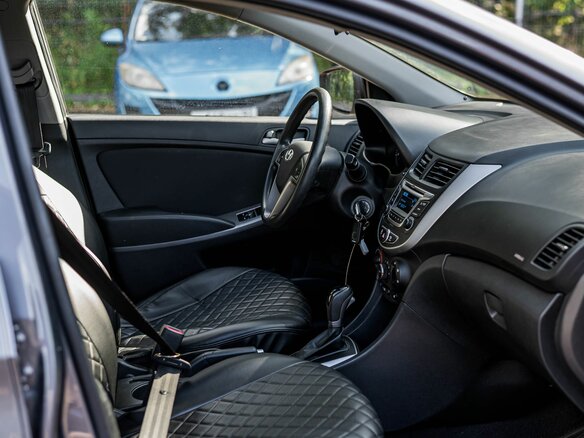 2016 Hyundai Solaris I Рестайлинг, серый, 849000 рублей - вид 10