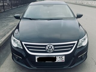 2010 Volkswagen Passat CC I, чёрный, 1350000 рублей, вид 2