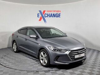2016 Hyundai Elantra VI (AD), серый, 1370000 рублей, вид 3