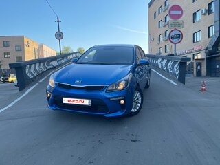 2019 Kia Rio IV, синий, 1500000 рублей, вид 2