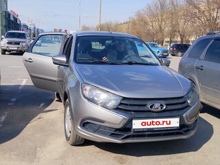 2019 Lada (ВАЗ) Granta I Рестайлинг, серый, 780000 рублей, вид 4