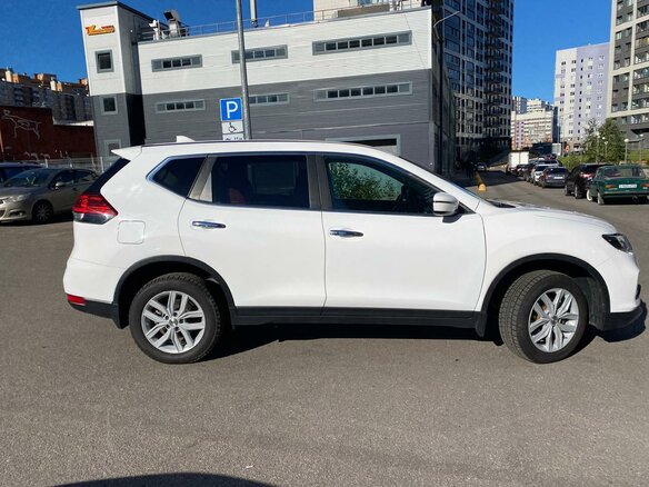 2021 Nissan X-Trail III Рестайлинг, белый - вид 7