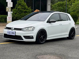 2020 Volkswagen Golf VII Рестайлинг, белый, 1270013 рублей, вид 3