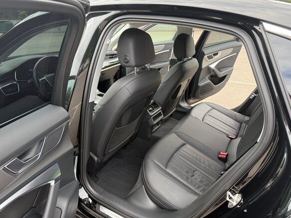 2021 Audi A6 45 TFSI V (C8), чёрный, 4650000 рублей - вид 10