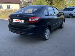 2014 Lada (ВАЗ) Granta I, чёрный, 295000 рублей, вид 4