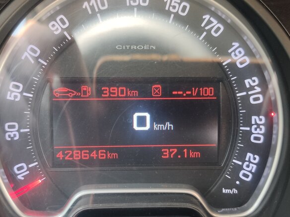 2009 Citroen C5 II, красный - вид 20