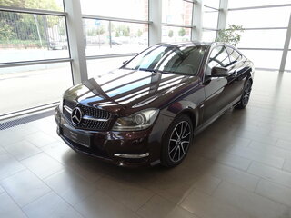 2012 Mercedes-Benz C-Класс 180 III (W204) Рестайлинг, коричневый, 1320000 рублей, вид 2