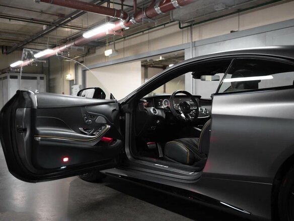 2018 Mercedes-Benz S-Класс AMG 63 AMG III (W222, C217) Рестайлинг, серый - вид 7