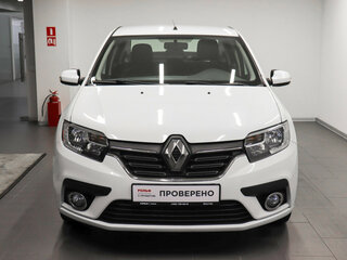 2019 Renault Logan II Рестайлинг, белый, 925000 рублей, вид 2