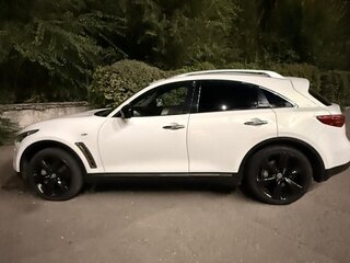 2012 Infiniti FX30d II (S51) Рестайлинг, белый, 1620000 рублей, вид 5