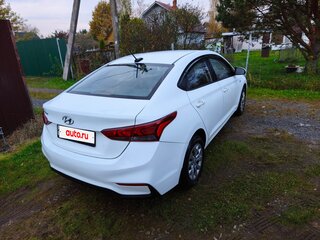 2018 Hyundai Solaris II, белый, 840000 рублей, вид 5
