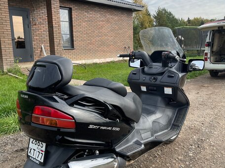 2009 Suzuki Burgman (SkyWave) 650, чёрный, 390000 рублей, вид 4