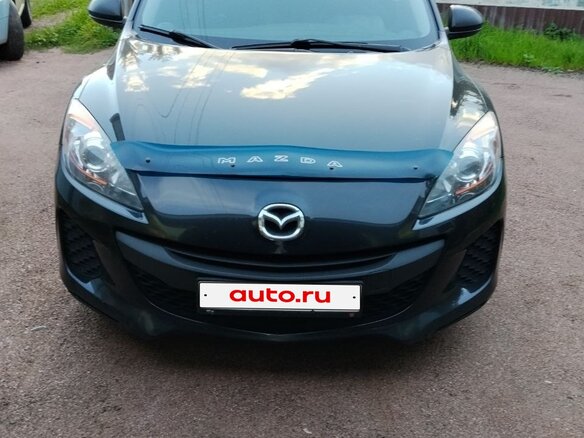 2012 Mazda 3 II (BL) Рестайлинг, чёрный, 900000 рублей