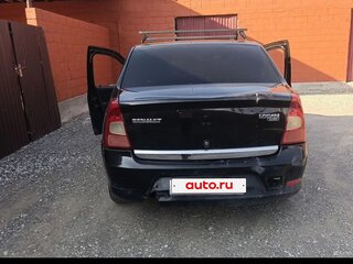 2012 Renault Logan I Рестайлинг, чёрный, 250000 рублей, вид 2